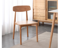 Nordic Solid Oak Dining Chair 
